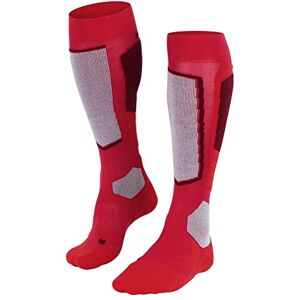 FALKE Women's SK2 Intermediate Wool W Kh Breathable Warm Thick 1 Pair Skiing Socks, Red Rose 8680, 4-5 FALKE Women's SK2 Intermediate Wool W Kh Breathable Warm Thick 1 Pair Skiing Socks, Red Rose 8680, 4-5