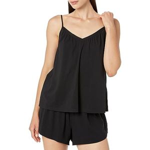 Amazon Essentials Women's Knit Jersey Cami-Short Pyjama Set, Black, M Amazon Essentials Women's Knit Jersey Cami-Short Pyjama Set, Black, M