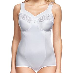 Susa Women's Damen Korselett mit Shape-Effekt Bodysuit, White (White 003), 42B Susa Women's Damen Korselett mit Shape-Effekt Bodysuit, White (White 003), 42B