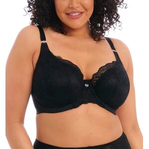 Elomi Women's Brianna Underwire Padded Half Cup Plunge Bra, Black, 40FF US Elomi Women's Brianna Underwire Padded Half Cup Plunge Bra, Black, 40FF US