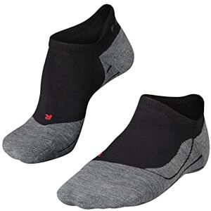 FALKE Women's RU4 Endurance Invisible W In Cotton Anti-Blister 1 Pair Running Socks, Black Black-Mix 3010, 5.5-6.5 FALKE Women's RU4 Endurance Invisible W In Cotton Anti-Blister 1 Pair Running Socks, Black Black-Mix 3010, 5.5-6.5