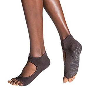 Tucketts Allegro Toeless Non-Slip Grip Socks Anti Skid Yoga, Barre, Pilates, Home & Leisure, Pedicure, Nude 01, Medium Tucketts Allegro Toeless Non-Slip Grip Socks Anti Skid Yoga, Barre, Pilates, Home & Leisure, Pedicure, Nude 01, Medium