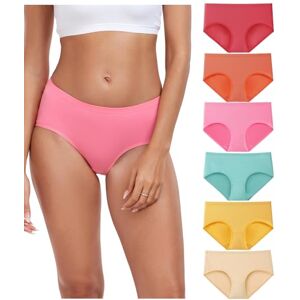 wirarpa Underwear Women Cotton Ladies Knickers Comfortable Pants for Women Full Coverage Briefs 6 Pack Multicolour Size Small wirarpa Underwear Women Cotton Ladies Knickers Comfortable Pants for Women Full Coverage Briefs 6 Pack Multicolour Size Small