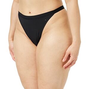 Triumph Womens Smart Natural Brazilian String Underwear, Black, 2 UK Triumph Womens Smart Natural Brazilian String Underwear, Black, 2 UK