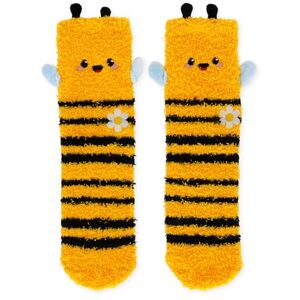 LEGAMI Unisex Adult Non-Slip Socks, yellow, 35-45 LEGAMI Unisex Adult Non-Slip Socks, yellow, 35-45