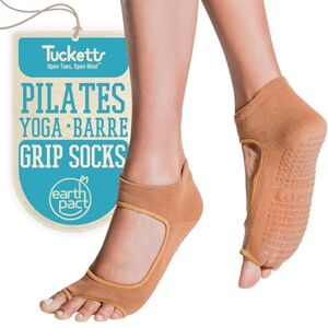 Tucketts Allegro Toeless Non-Slip Grip Socks Anti Skid Yoga, Barre, Pilates, Home & Leisure, Pedicure, Nude 03, Medium Tucketts Allegro Toeless Non-Slip Grip Socks Anti Skid Yoga, Barre, Pilates, Home & Leisure, Pedicure, Nude 03, Medium