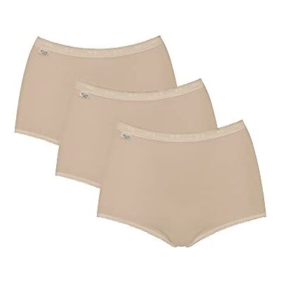 Sloggi Women's Basic+ Maxi 3p Comfort Knickers, Skin, 24 UK Sloggi Women's Basic+ Maxi 3p Comfort Knickers, Skin, 24 UK