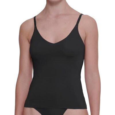 Sloggi Women's ZERO Feel 2.0 Spaghetti Top, BLACK, S Sloggi Women's ZERO Feel 2.0 Spaghetti Top, BLACK, S