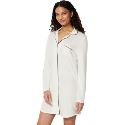 Amazon Essentials Women's Piped Nighty (Available in Plus Size) Amazon Essentials Women's Piped Nighty (Available in Plus Size)