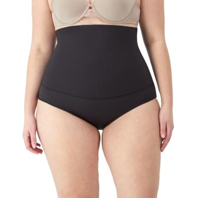 Maidenform Women's Fat Free Dressing High Waisted Shaping Control Knickers, Black, Size 10 (Manufacturer Size:Small) Maidenform Women's Fat Free Dressing High Waisted Shaping Control Knickers, Black, Size 10 (Manufacturer Size:Small)