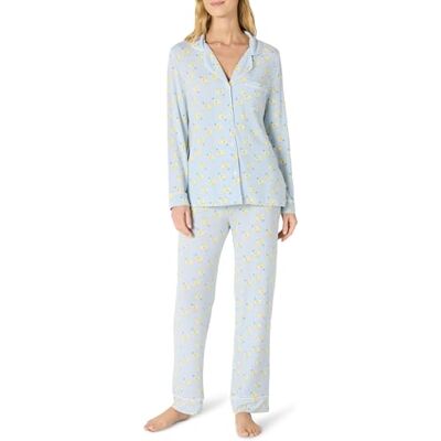 Amazon Essentials x Sofia Grainge Women's Stretch Modal Long-Sleeve and Full-Length Bottom Pyjama Set Amazon Essentials x Sofia Grainge Women's Stretch Modal Long-Sleeve and Full-Length Bottom Pyjama Set