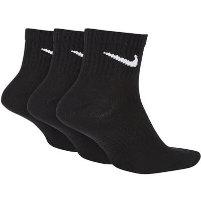 Nike Unisex U Nk Everyday Ltwt Ankle 3pr Socks Nike Unisex U Nk Everyday Ltwt Ankle 3pr Socks