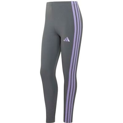 adidas Women's Essentials 3-Stripes Cotton Leggings Tights adidas Women's Essentials 3-Stripes Cotton Leggings Tights