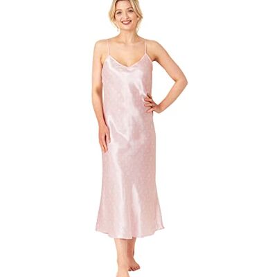 Indigo Sky Women's Samsara Long Satin Chemise Sleep And Lounge In Sensual Style In Our Samsara Long Chemise Nightdress Indigo Sky Women's Samsara Long Satin Chemise Sleep And Lounge In Sensual Style In Our Samsara Long Chemise Nightdress