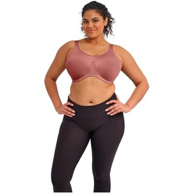 Elomi 8041 Energise U/W Full Cup Supportive Multiway J Hook Sports Bra Elomi 8041 Energise U/W Full Cup Supportive Multiway J Hook Sports Bra
