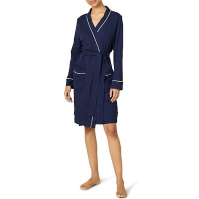 Amazon Essentials Women's Lightweight Waffle Mid-Length Dressing Gown (Available in Plus Size) Amazon Essentials Women's Lightweight Waffle Mid-Length Dressing Gown (Available in Plus Size)