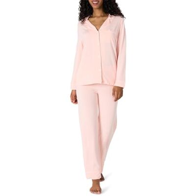 Amazon Essentials x Sofia Grainge Women's Stretch Modal Long-Sleeve and Full-Length Bottom Pyjama Set Amazon Essentials x Sofia Grainge Women's Stretch Modal Long-Sleeve and Full-Length Bottom Pyjama Set