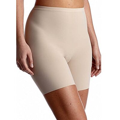 Maidenform Women's Sleek Smoothers Thigh Slimmer Control Knickers, Beige (Paris Nude), M Maidenform Women's Sleek Smoothers Thigh Slimmer Control Knickers, Beige (Paris Nude), M