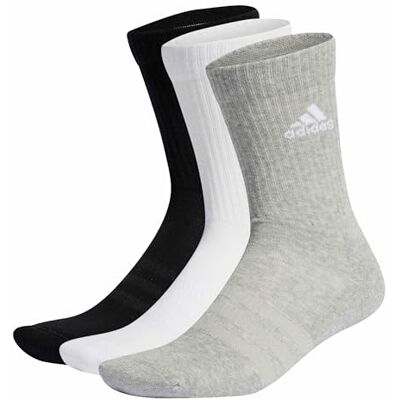 adidas Unisex Cushioned Crew Socks 3 Pairs Socks (pack of 3) adidas Unisex Cushioned Crew Socks 3 Pairs Socks (pack of 3)