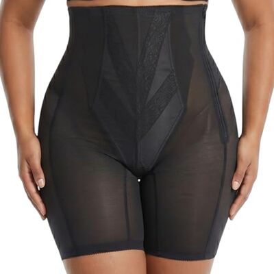 Rago Women's Extra Firm Zippered High Waist Long Leg Shaper Rago Women's Extra Firm Zippered High Waist Long Leg Shaper