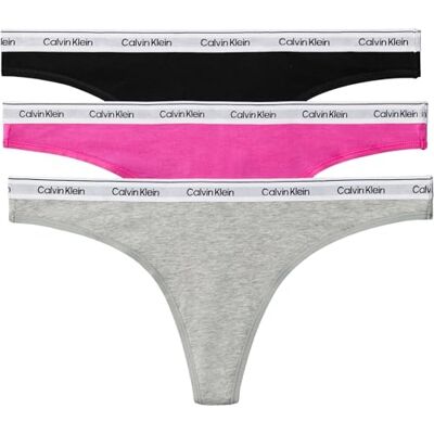 Calvin Klein Women's Thong 3pk Lv00qd5209 Thong (pack of 3) Calvin Klein Women's Thong 3pk Lv00qd5209 Thong (pack of 3)