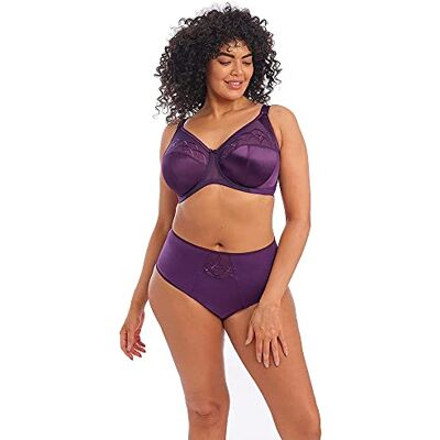 Elomi Women's Cate Slip Embroidered Full Coverage Bikini Style Underwear (Pack of 1) Elomi Women's Cate Slip Embroidered Full Coverage Bikini Style Underwear (Pack of 1)