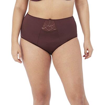 Elomi Women's Cate Slip Embroidered Full Coverage Bikini Style Underwear (Pack of 1) Elomi Women's Cate Slip Embroidered Full Coverage Bikini Style Underwear (Pack of 1)