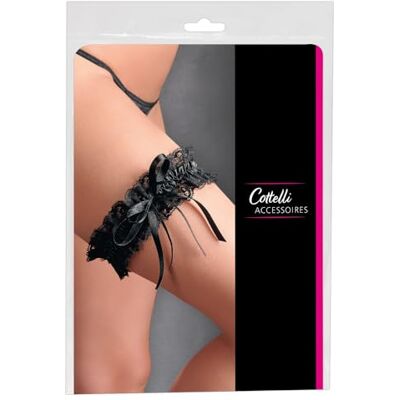 COTTELLI Collection Black Lace Garter COTTELLI Collection Black Lace Garter