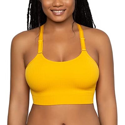 Curvy Couture Women's Smooth Seamless Comfort Wire Free Long Line Bra Curvy Couture Women's Smooth Seamless Comfort Wire Free Long Line Bra