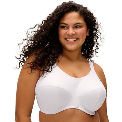 Elomi 8041 Energise U/W Full Cup Supportive Multiway J Hook Sports Bra Elomi 8041 Energise U/W Full Cup Supportive Multiway J Hook Sports Bra