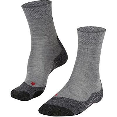 FALKE Women's TK2 Melange Hiking Socks Medium Cushioning Anti Blister Warm FALKE Women's TK2 Melange Hiking Socks Medium Cushioning Anti Blister Warm
