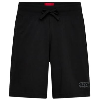 Hugo Boss Men's Pyjama Shorts, Black 001, M Hugo Boss Men's Pyjama Shorts, Black 001, M