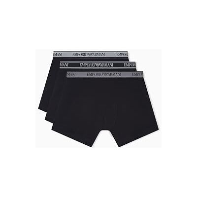 Emporio Armani Men's CORE Logoband 3-Pack Trunk Black XL Emporio Armani Men's CORE Logoband 3-Pack Trunk Black XL