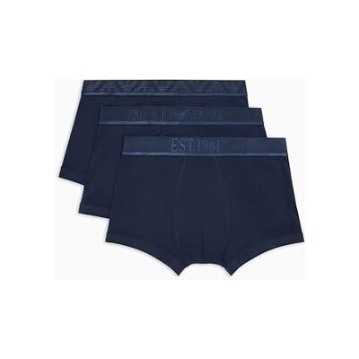 Emporio Armani Man Core Logoband 3-Pack Trunk Blue XXL Emporio Armani Man Core Logoband 3-Pack Trunk Blue XXL