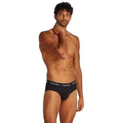 Calvin Klein Men’s 3 Pack Hip Briefs Underwear Calvin Klein Men’s 3 Pack Hip Briefs Underwear