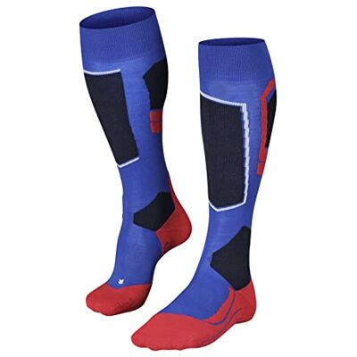 FALKE Men's SK4 Ski Socks Merino Wool Black More Colours Thin Thermal Padded Long Ski Sock Cushioned Sole Breathable Quick Dry Direct Shoe Contact Ideal For Advanced Skier 1 Pair FALKE Men's SK4 Ski Socks Merino Wool Black More Colours Thin Thermal Padded Long Ski Sock Cushioned Sole Breathable Quick Dry Direct Shoe Contact Ideal For Advanced Skier 1 Pair