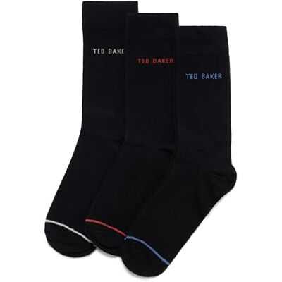 Ted Baker london blcki-three pack of ankle socks, black Ted Baker london blcki-three pack of ankle socks, black