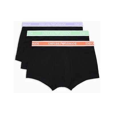Emporio Armani Man Core Logoband 3-Pack Trunk Black L Emporio Armani Man Core Logoband 3-Pack Trunk Black L