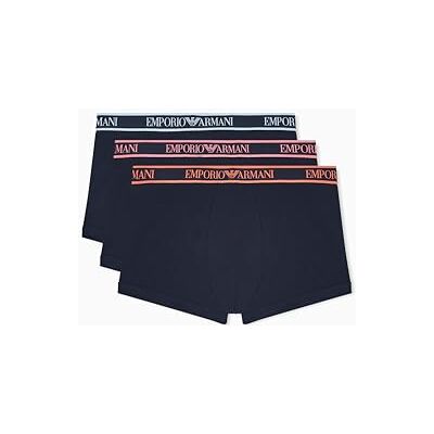 Emporio Armani Men's CORE Logoband 3-Pack Trunk Blue XL Emporio Armani Men's CORE Logoband 3-Pack Trunk Blue XL