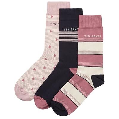 Ted Baker london mixedf-three pack of ankle socks, assorted Ted Baker london mixedf-three pack of ankle socks, assorted