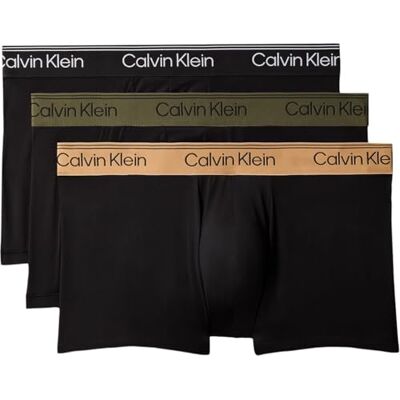 Calvin Klein Men's Low Rise Trunk 3pk Lv00nb4409 Low Rise Trunk (pack of 3) Calvin Klein Men's Low Rise Trunk 3pk Lv00nb4409 Low Rise Trunk (pack of 3)