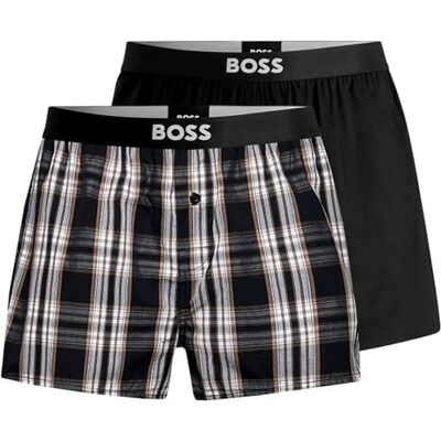 Boss Men's Pyjama Shorts, Black, S Boss Men's Pyjama Shorts, Black, S
