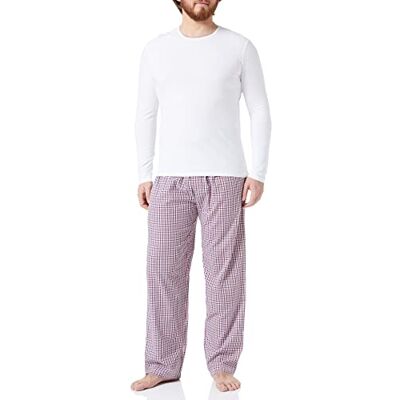 Maglev Essentials Men's BDX014AM2 Pyjamas, Multicolour (Navy, Red, White), 44 (Manufacturer Size:XL) Maglev Essentials Men's BDX014AM2 Pyjamas, Multicolour (Navy, Red, White), 44 (Manufacturer Size:XL)