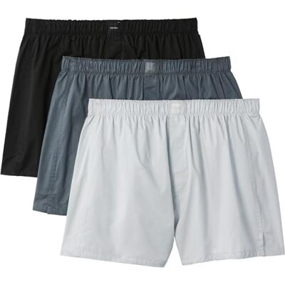 Calvin Klein Men's Boxer Trad 3pk 000nb4006a Boxer (pack of 3) Calvin Klein Men's Boxer Trad 3pk 000nb4006a Boxer (pack of 3)