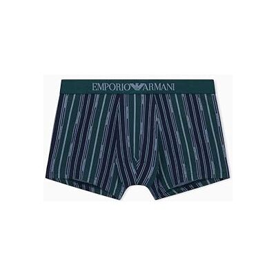 Emporio Armani Man's Classic Pattern Mix Trunk Green L Emporio Armani Man's Classic Pattern Mix Trunk Green L