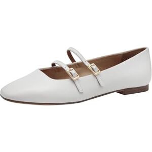 Tamaris Ballerina Women's Elegant, White, 6 UK Tamaris Ballerina Women's Elegant, White, 6 UK