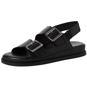 Tamaris Women's Damen 1-28225-44 Wedge Sandal, Black (Black Leather), 3.5 UK Tamaris Women's Damen 1-28225-44 Wedge Sandal, Black (Black Leather), 3.5 UK