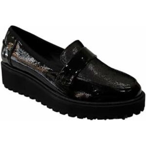 ARA Women's Kent Wedge Loafer, Black, 7.5 UK ARA Women's Kent Wedge Loafer, Black, 7.5 UK