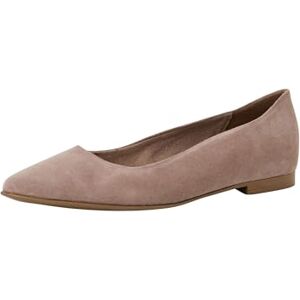 Tamaris Women's ballet flat leather flat beige 6.5 UK Tamaris Women's ballet flat leather flat beige 6.5 UK