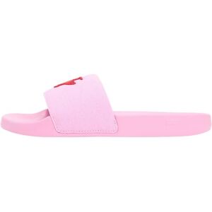Tommy Hilfiger Women's Th Script Pool Slide FW0FW09286 Slides, PINK (Rose Petal), 4 Tommy Hilfiger Women's Th Script Pool Slide FW0FW09286 Slides, PINK (Rose Petal), 4